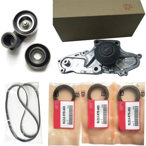 Timing Belt Water Pump Kit& Tensioner Fit for HONDA Acura Accord Odyssey RL MDX TL V6 14510-RCA-A01 14520-RCA-A01 14550-RCA-A01