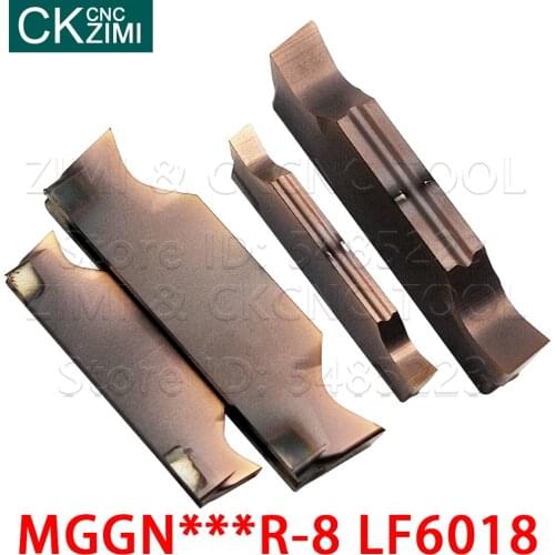 MGGN150R-8 LF6018 MGGN300R-8 LF6018 Carbide Inserts cutting and grooving Inserts tools CNC lathe Tools MGGN for stainless steel