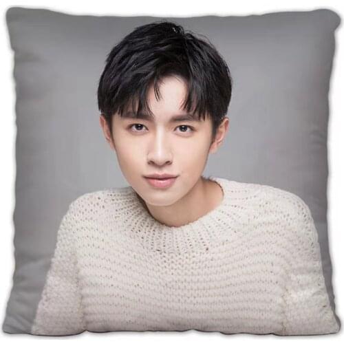 Shaolin Boy Zhang Yijie Pillowcase Pretty Scholar Yu Lexuan Same Paragraph Star Photo Poster Cushion Cover Souvenir Home Decor