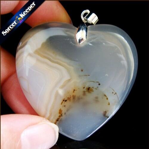 SorcerKeeper Natural Slice Agates Charm Pendants Wholesale Lace Onyx Gem Stone Crystal Necklace Pendant for Jewelry Making RS958