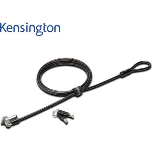 Kensington Original N17 Keyed Laptop Lock for Dell Devices Anti-Theft Security Key Laptop Lock (1.8m Steel Cable Chain) K64440WW