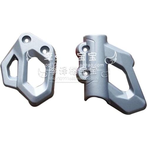 Foot rest support bracket decoration part of Benelli TRK502