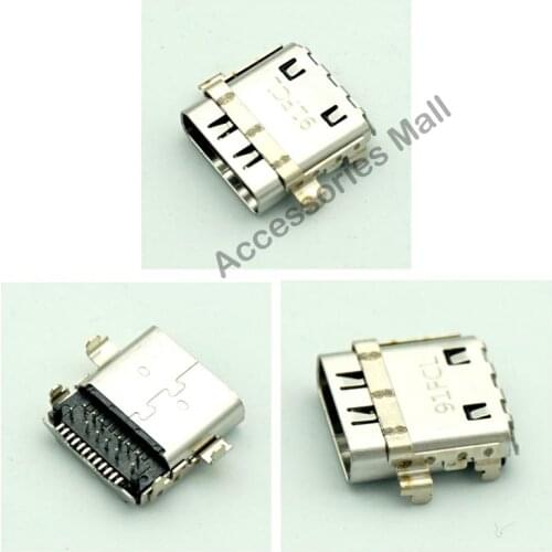 NEW Laptop DC Power Jack for DELL XPS12 9250 XPS15 9575 Latitude 7275 TYPE-C Jack DC Connector Laptop Socket Power Replacement
