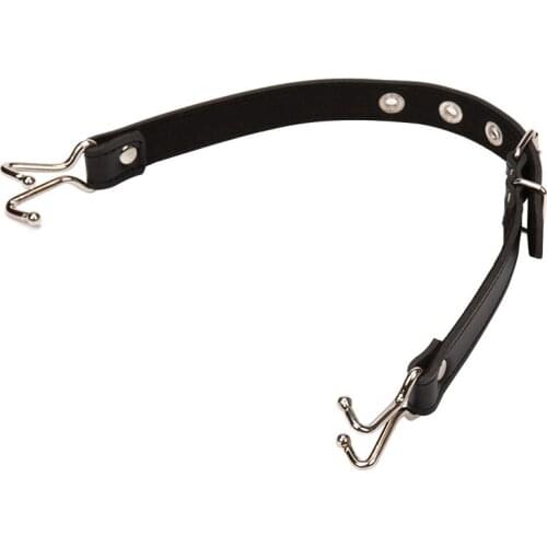 PU Leather Band Open Mouth Bite Mouth Gag for Lady Adult Games Pleasure Couples Flirting Sex Products Toys O35