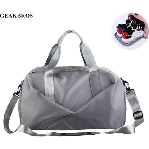 Sports Gym Bag Fitness Dry And Wet Separation Yoga Bag Waterproof Travel Shoes Handbag Men Womens Shoes Shoulder Bag Luggage