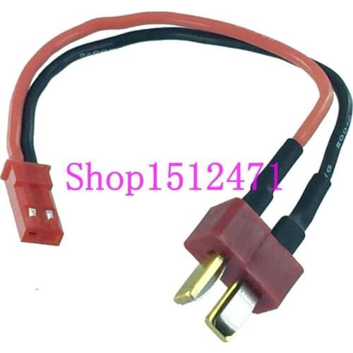 T-Plug Deans Male To JST male charger lead cable 20AWG for Battery Lipo Model