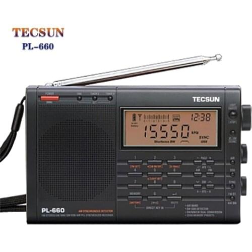 Tecsun PL-660 Radio Digital PLL AM FM SW LW SSB Air Band Radio Receiver Tecsun Radio