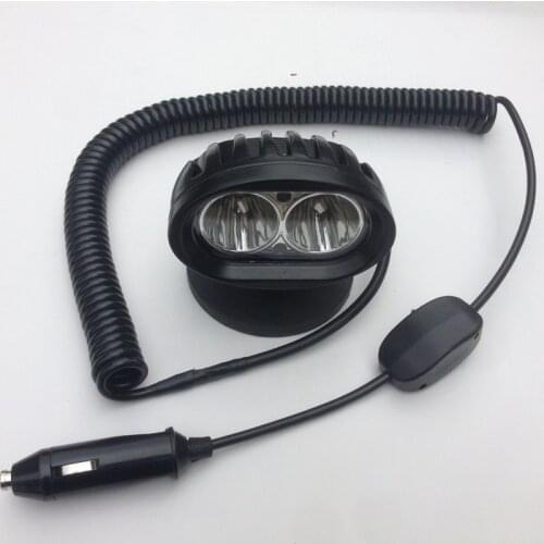 12v24v Spot Flood Led Engineering Car truck Autos Emergency working light Magnet Roof mounts spotlight Offroad Search headlamp