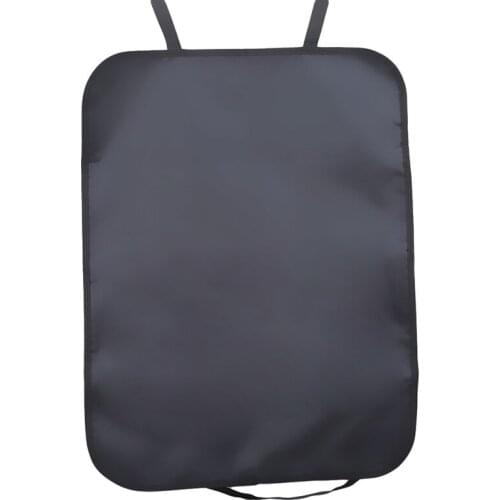 Universal Auto Seat Back Organizer Storage Bag Car Seat Back Scuff Dirt Protect Cover For Child Baby Kid kick Mat Pad