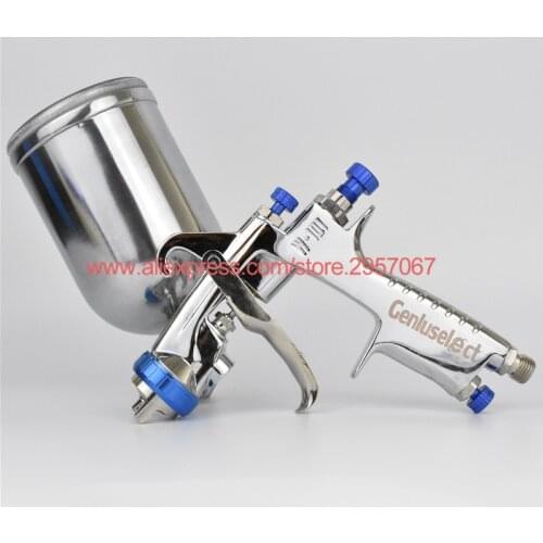 W-101-134G Spray Gun 134G w101 HVLP Manual Paint spray Gun Gravity 1.0/1.3/1.5/1.8mm Furniture Car Coating Painting