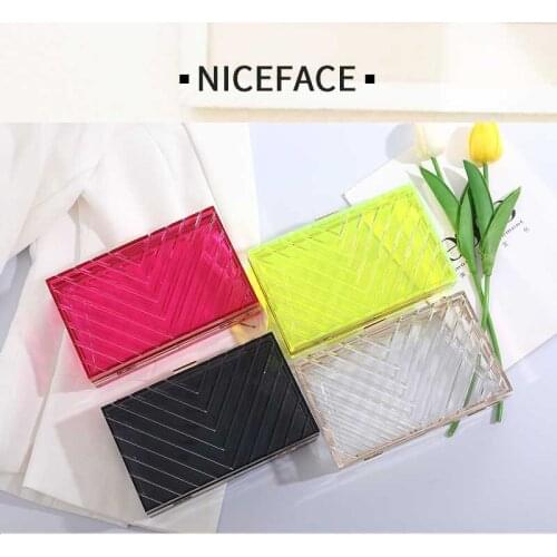 Women Acrylic Clear Purse Cute Transparent Crossbody Bags Lucite See Through Handbags Evening Clutch Events Chain Shoulder Bag