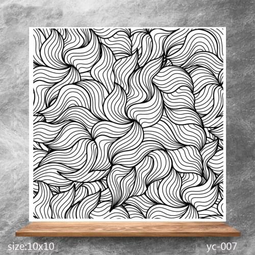 ZhuoAng Strange tail Clear Stamps/Silicone Transparent Seals for DIY scrapbooking photo album Clear Stamps