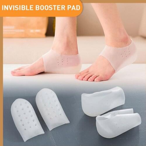 1 Pair Shoe Breathable Half Insole Heighten Heel Invisible Sports Shoes Pad Cushion Unisex 2.5/3.5cm Height Increase Insoles