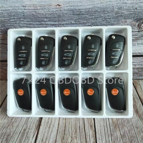 10pcs/Lot XKDS00EN Xhorse Universal Wired Remote DS Type 3 Buttons For Xhorse Key Tools