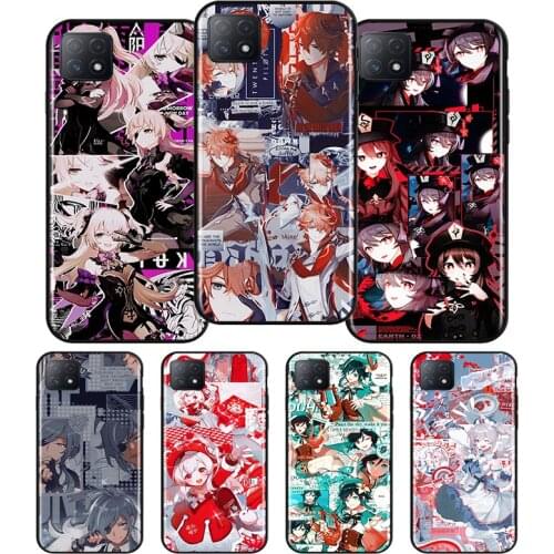 Anime Genshin darbe Silicone For OPPO AX7 A1K A94 A93 A92S A73 A72 A53S A52 A32 A31 A12E A11X A9 A5 2020 Soft Phone Case