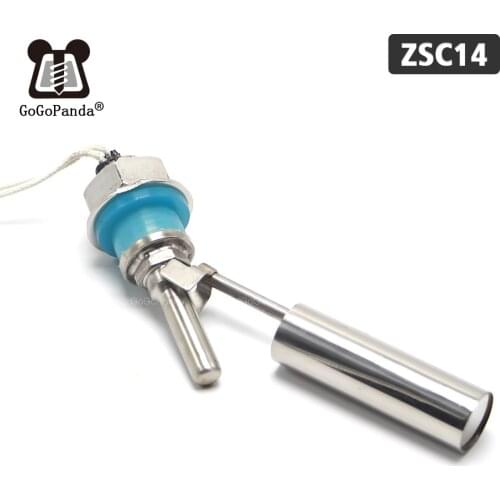 Free Shipping 1PC ZSC14 Liquid Float Water Level Sensor Side Mount Float Switch Safe Stainless Steel Under 220V