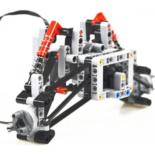 Slef-Locking Bricks MOC Building Blocks Technical Parts Baja Buggy Front Axle compatible with lego for kids Boys Toy