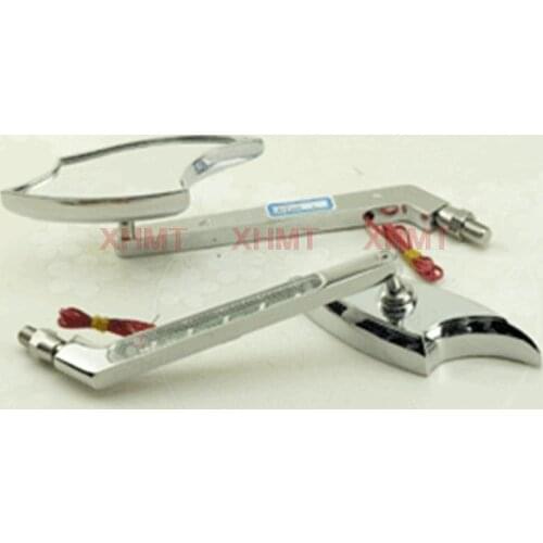 Rear View Rearview Side mirror for Universal LED Trun signals intergrated