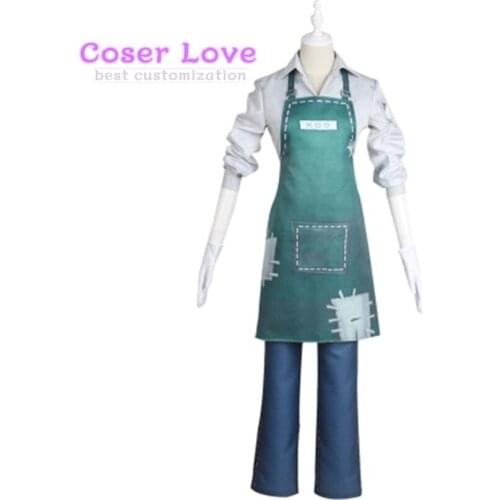 Identity V The fifth personality gardener Emma Woods Apron Cosplay Costume Halloween Christmas Costume
