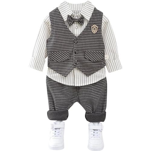 2021 kids denim suit baby boy jacket solid color jacket clothing jeans suit fashion 1-4 years old boys girls kids clothes