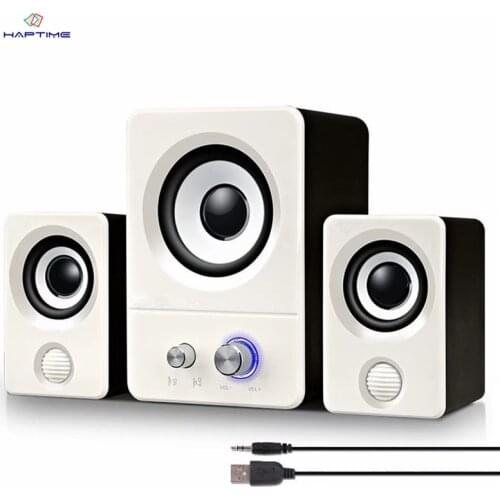Notebook Desktop Computer Mini Speaker USB Powered Audio Multimedia Home Computer Speaker Active Multimedia Stereo Subwoofer