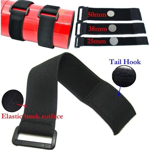Customizable Elastic Reverse Buckle Velcros Magic Nylon Elastic Band Hook Loop Cable Ties Velcroing Straps Sticky Fastener Tape