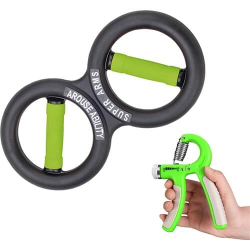 Hand Grip Exerciser Adjustable 10 - 40kg Gripper Gym Wrist Training Strength Fitness Finger Pinch Hand Gripper Recovery Trainer