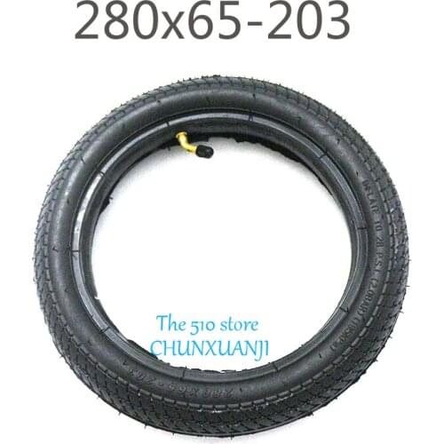 280 X 65-203 inch tires 280 X 65-203 Stroller/Push Chair/Jogger front and rear tyre inner tube