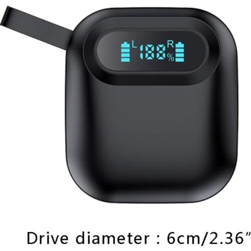 U2JE In-Ear Headphones with Bluetooth-compatible 5.0 Wireless Earbuds with Intelligent Noise Cancelling Microphone