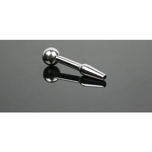 Men Mini Short Smooth Stainless Steel Hollow Urethral Penis Jewelry Plugs Urethral Dilator Penis Plug Insert Sex Toys For Man