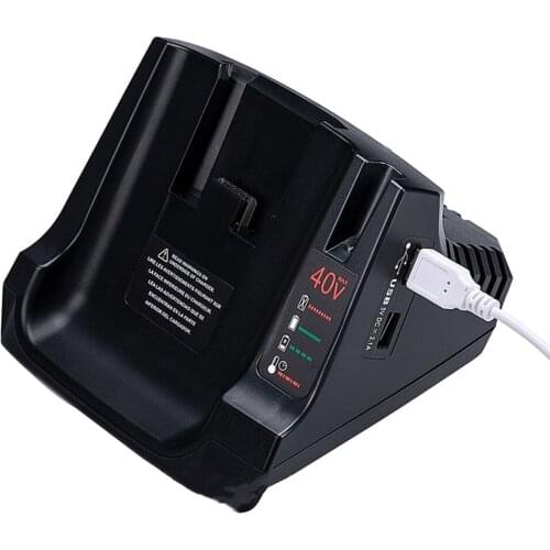 Dawupine 40V Battery Fast Charger LCS36 LCS40 Compatible with Black Decker 36V 40V Max lithium ion Battery