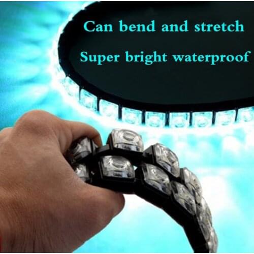 2PCS Car Light Assembly Led Daytime Running Lights DRL Car Daytime Lamp Super Bright DRL Waterproof Driving Lamps day lights 12V