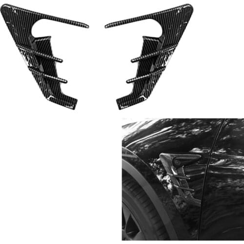 For Tesla Model Y 2020 2021 Camera Fender Cover Vent Frame Side Exterior Decor Protection Sticker