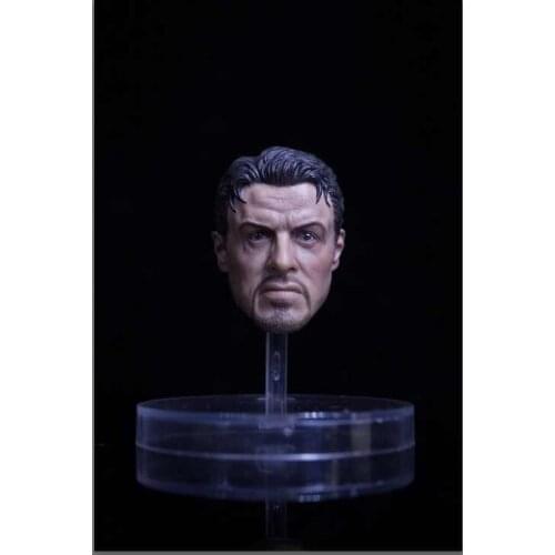 1/6 scale figure doll accessories US Mercenary soldier Barney Ross head sculpt for 12" Action figure doll not included body