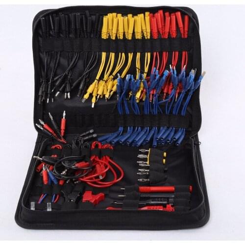 90pcs car Auto Repair Tools Electrical Service Tools MST-08 Automotive Multi-function Lead Tools KIT Circuit Test Wires