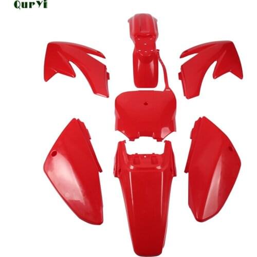 CRF 70 Plastic covers Fairing Kits CRF70 dirt Pit Bike Procket Bike Xmotos Baja DR50 49 50cc 70 90 110 Kayo HK 160