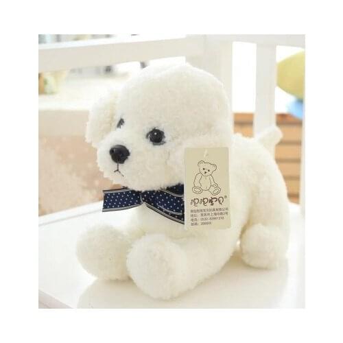 Lovely teddy dog about 35cm plush toy soft doll, Christmas birthday gift F025