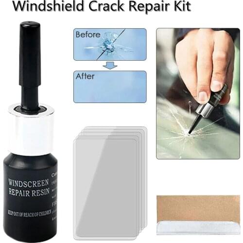 Windshield Repair Kit Car Window Repair Polishing Windscreen Glass Renwal Tools Auto Chips Crack Restore Fix Kit