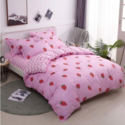 Mylb Home Textile Autumn Dark-color Flower Series Bed Linens 4pcs Bedding Sets Bed Set Duvet Cover Bed Sheet Mans Cover Set