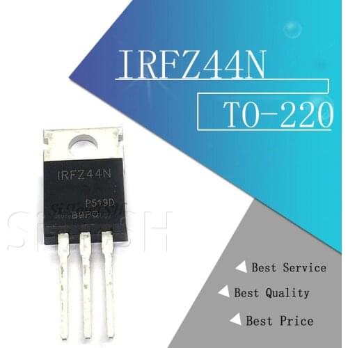 5PCS IRFZ44N TO220 IRFZ44NPBF TO-220 IRFZ44 FZ44N new and original IC