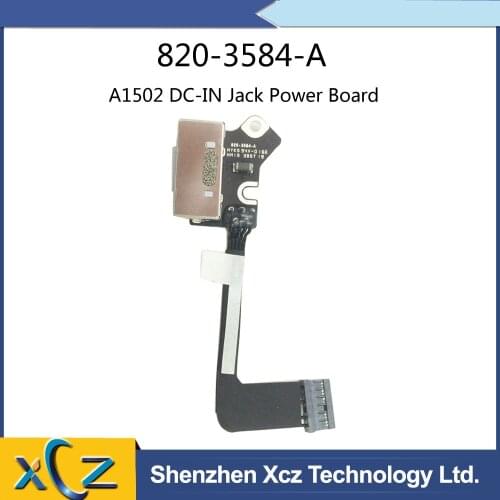 Original NEW A1502 DC Jack Power Board 820-3584-A For Apple MacBook Pro Retina 13" A1502 2013 2014 2015 Year