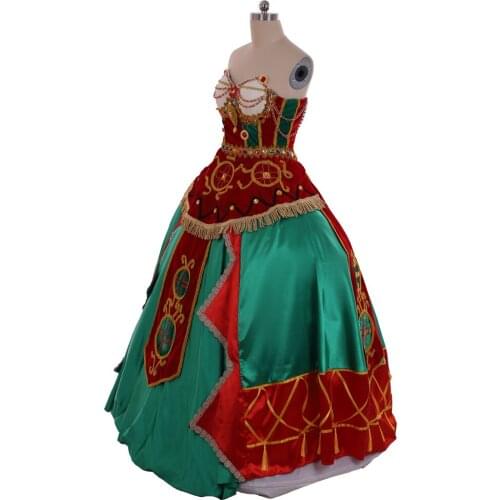 The Phantom Of the Opera Cosplay Victorian Gown Gothic Civil War Southern Belle Loose Ball Medieval Baroque Dress Costume