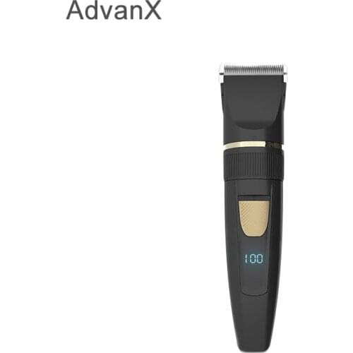 AdvanX Profrssional Hair Clipper Cordless Waterproof Trimmer For Men With Led Display
