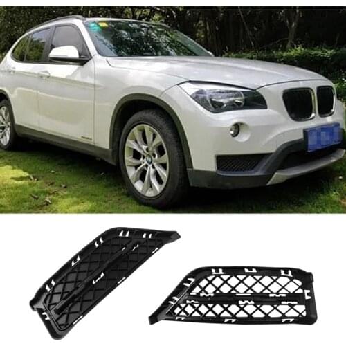 Car Front Bumper Trim Grilles For-BMW X1 E84 Sportline Xline 2009-2015 51117303757 51117303758