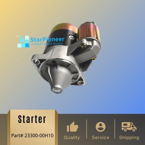 12V Starter for engine H20-II , H20-2 Part number 23300-00H10 , 20801-0M031