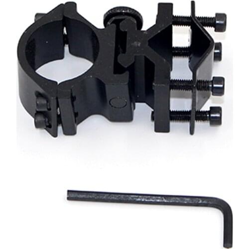 Tactical Barrel Ring Scope Sighting Telescope Clamp Gun Mount for 501B C8 Hunting Flashlight Torch Laser Sight Holder