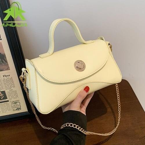 Fashion New High Quality Pu Leather Elegant Handbags Solid Color Shouder Bags Small Crossbody Bags Ladies Casual Messeger Bags