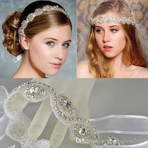 2016 fashion crystal rhinestone bridal wedding jewelry headpiece crown girl hair accessories hairband heand band decoration