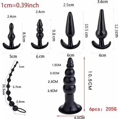 6PCS Juguetes Sexsual Muejer Anales Adulto Sextoyscouple Adult Toy Anal Beads For Men Ass Pleasure Eroticos Sexis Produtos Anus