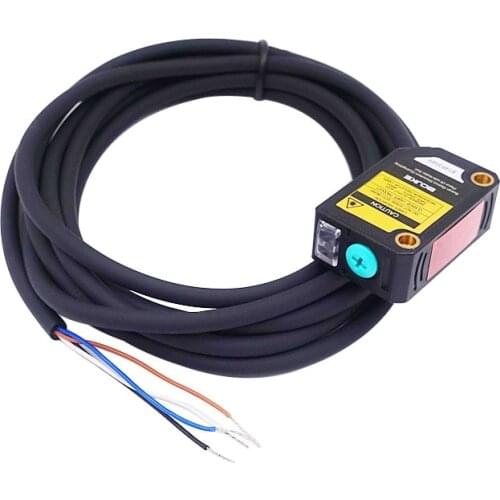 BG-35N square laser photoelectric switch diffuse reflection small spot laser red light sensor sensor